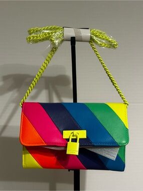 Kurt Geiger London Multicolored Brixton Chain Bag 🌈🌈🌈